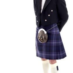 The Kilt Hire Co. - Prince Charlie outfit with Scotland Forever tartan