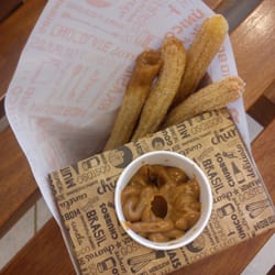 Churros Dulce de Leche - Doce de leite. Comi antes de tirar foto