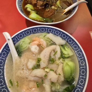 Noodles Fresh - Noodle bowl soup: one seafood and the other beef - Tea Rooms Near Me - El Cerrito, California Noodles Fresh - Noodle bowl soup: one seafood and the other beef - Tea Rooms Near Me - El Cerrito, California