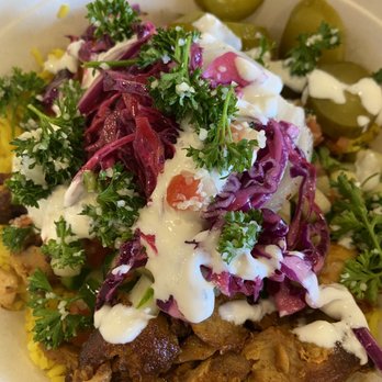 Naf Naf Grill - Rice bowl with chicken - Middle Eastern Near Me - Carmel, Indiana Naf Naf Grill - Rice bowl with chicken - Middle Eastern Near Me - Carmel, Indiana