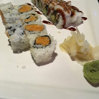 Woow Sushi - Spicy Salmon Roll and Eel Avocado Roll - Japanese Near Me - La Grange, Illinois Woow Sushi - Spicy Salmon Roll and Eel Avocado Roll - Japanese Near Me - La Grange, Illinois