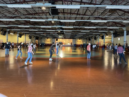 Guptill's Roller Skating Arena by null