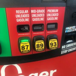 Kroger - $4.52 a gallon