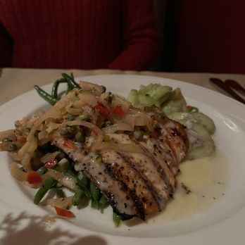 Paseo Grill - Grilled Atlantic Salmon - American Near Me - Oklahoma City, Oklahoma Paseo Grill - Grilled Atlantic Salmon - American Near Me - Oklahoma City, Oklahoma