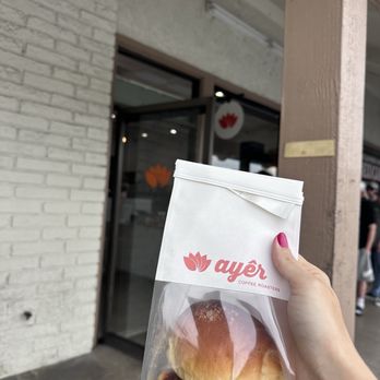 Ayer Coffee - Korean Salt Bread - Coffee & Tea Near Me - Tustin, California