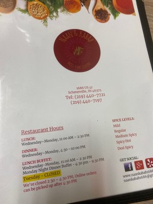 Menu photo 1 Naan & kabab Schererville, IN Menu photo 1 Naan & kabab Schererville, IN
