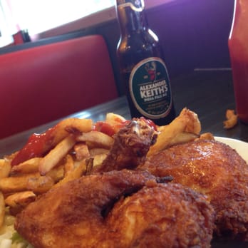 Red Top Drive Inn - This is some of the juiciest fried chicken I've ever had - Burgers Near Me - Winnipeg, Manitoba