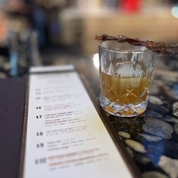 Lazy Dog Restaurant & Bar - Love the Smoked Maple Bacon Ol' Fashioned...give it a try!