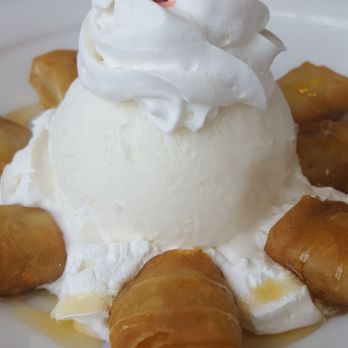 Pop Thai Restaurant - Fried bananas with homemade coconut ice cream - Thai Near Me - Orlando, Florida Pop Thai Restaurant - Fried bananas with homemade coconut ice cream - Thai Near Me - Orlando, Florida