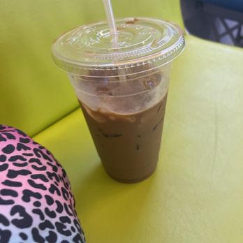 Powderface - My Vietnamese iced coffee size Large for $6.75 kinda pricey but I was treating myself today so it was worth it! - Coffee & Tea Near Me - Oakland, California