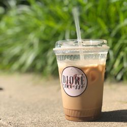 Diore Espresso - Double iced vanilla latte already partially drank!