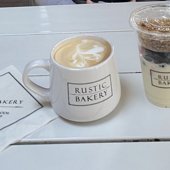 Rustic Bakery - Cafe latte and yogurt parfait - Bakeries Near Me - Belvedere Tiburon, California Rustic Bakery - Cafe latte and yogurt parfait - Bakeries Near Me - Belvedere Tiburon, California