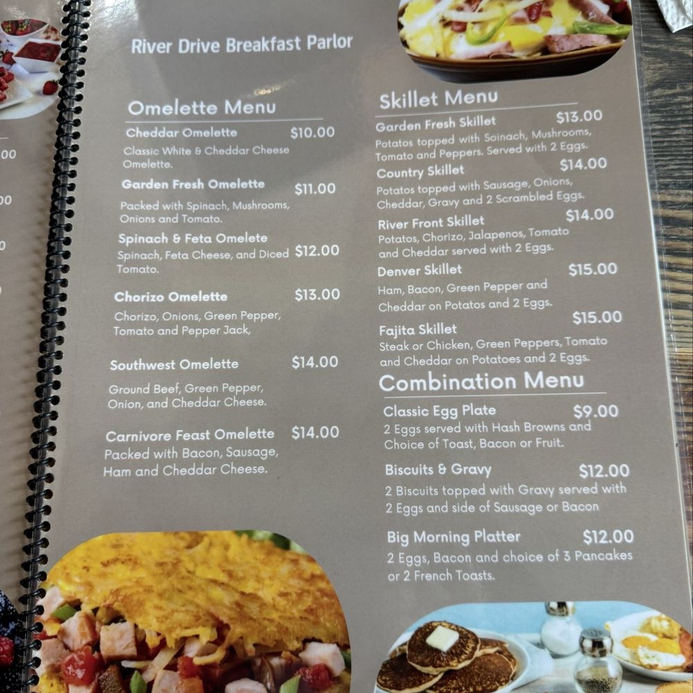 River Drive Breakfast Parlor - Menu - Breakfast & Brunch Near Me - Moline, Illinois River Drive Breakfast Parlor - Menu - Breakfast & Brunch Near Me - Moline, Illinois
