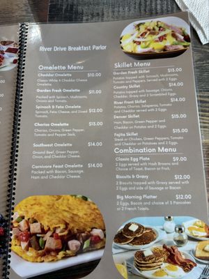 Menu photo 2 River Drive Breakfast Parlor Moline, IL