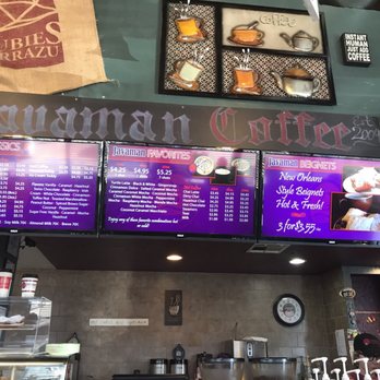 Javaman Coffee - Part of the menu - Creperies Near Me - Humble, Texas Javaman Coffee - Part of the menu - Creperies Near Me - Humble, Texas