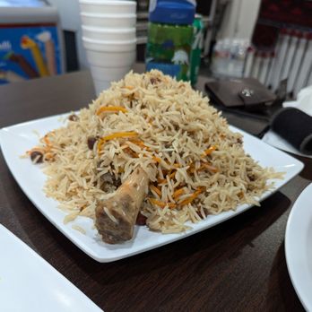 Afghan Cuisine - Kabuli Palau (with lamb shank) - Middle Eastern Near Me - Austin, Texas