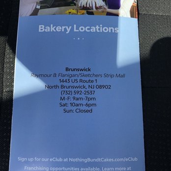 Nothing Bundt Cakes - Menu - Bakeries Near Me - North Brunswick, New Jersey Nothing Bundt Cakes - Menu - Bakeries Near Me - North Brunswick, New Jersey