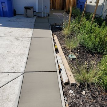 Three Lions Landscape - Added 2 feet to driveway - Landscaping Near Me - Antioch, California