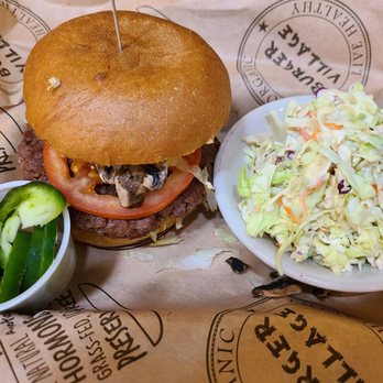 Burger Village - Impossible Burger - Burgers Near Me - San Luis Obispo, California Burger Village - Impossible Burger - Burgers Near Me - San Luis Obispo, California