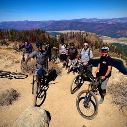 Yuba Expeditions Adventure Center - The drop off spot at he top of Mt. Hough.