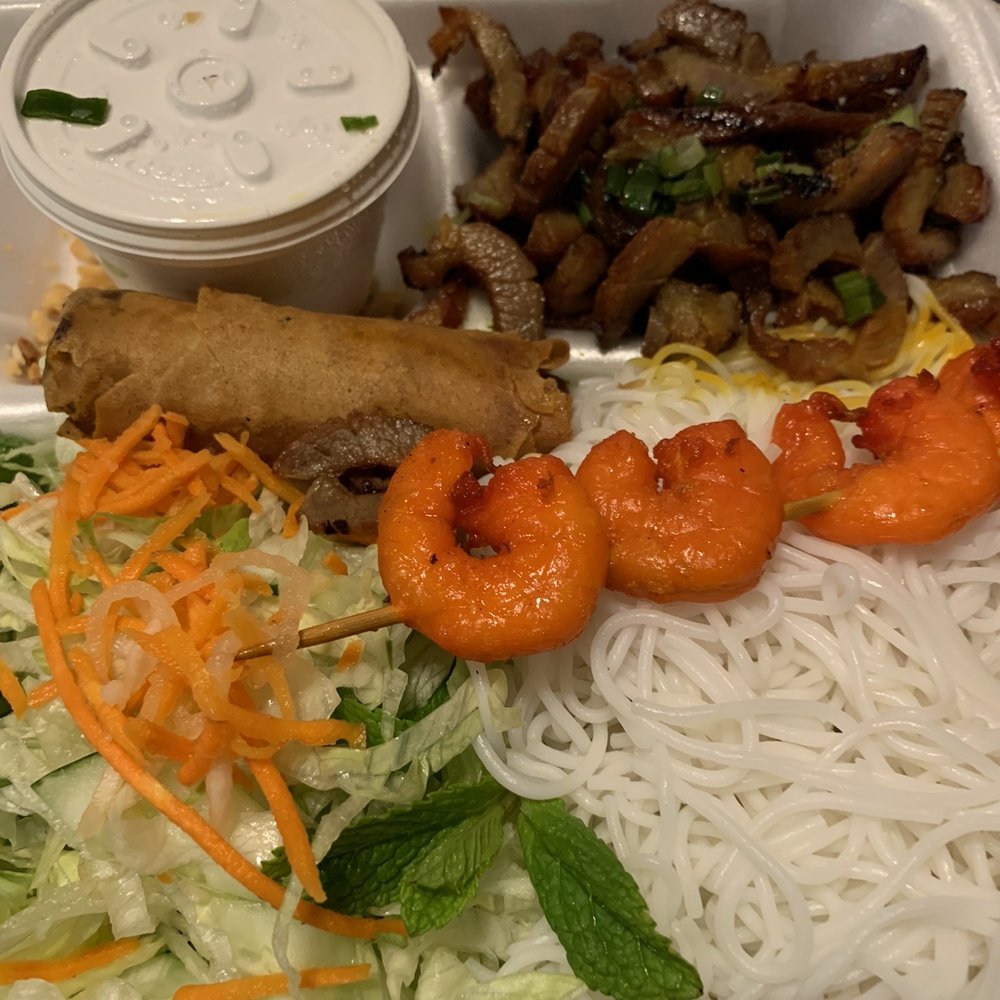Pho Saigon Bay - Bun Tom thit nuong - Vietnamese Near Me - Stockton, California