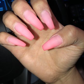 Solar Nails - Long coffin shaped, dipped nails! - Nail Salons Near Me - Plymouth, Minnesota Solar Nails - Long coffin shaped, dipped nails! - Nail Salons Near Me - Plymouth, Minnesota