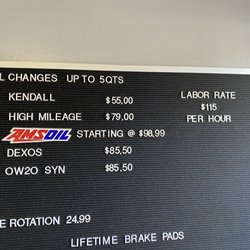 JMJ Automotive - October 2022 prices