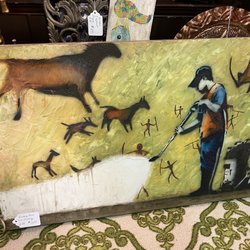 Cookeville Antique Mall - I really like this mall. This is just one of the humerus things I saw.