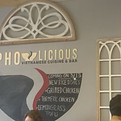 Pholicious - Wall art/sign inside