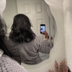 Black Swan Hair Salon - Hair after sleeping on it