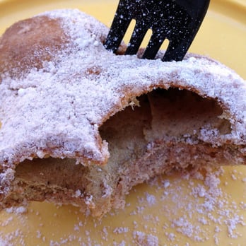 Mint Julep Bar - The "Gingerbread Beignet" was in the characteristic Mickey Mouse shape and was delightfully soft. - Donuts Near Me - Anaheim, California