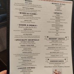 Ayce Mongolian BBQ - Menu