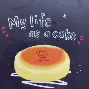Uncle Tetsu - cute card they include with your order - Bakeries Near Me - Santa Clara, California