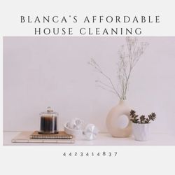 Blancas Affordable House Cleaning Services