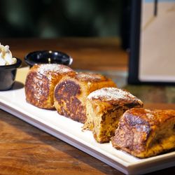 The Tavern - Hawaiian Roll French Toast. Breakfast available all day!