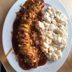 Imbiss am Funkturm - C-Wurst mit K-Salat