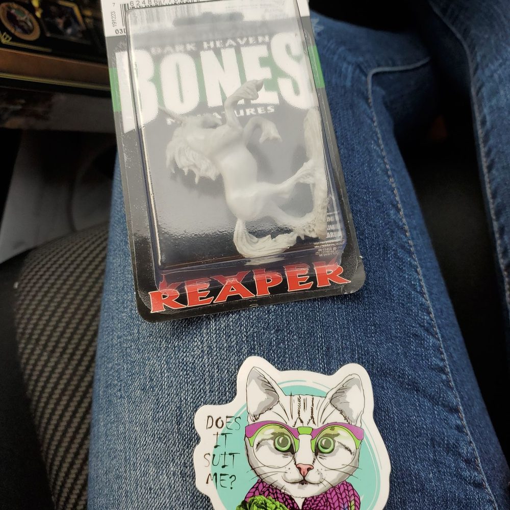 Awesome sticker and Bones unicorn Model Awesome sticker and Bones unicorn Model