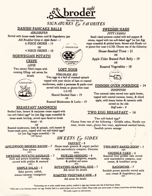 Menu photo 4 Broder Café Portland, OR Menu photo 4 Broder Café Portland, OR