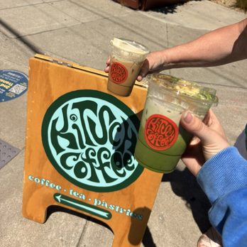 Kitsch Coffee - Banana matcha and carrot cake latte! - Coffee & Tea Near Me - Oakland, California