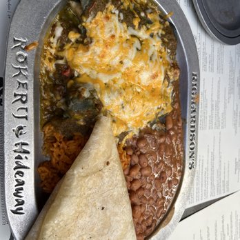 Richardson's - Chicken, Shrimp, and Beef Enchiladas with Rice and Beans - New Mexican Cuisine Near Me - Phoenix, Arizona Richardson's - Chicken, Shrimp, and Beef Enchiladas with Rice and Beans - New Mexican Cuisine Near Me - Phoenix, Arizona