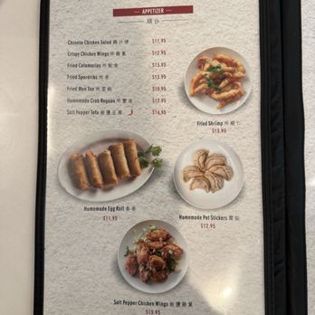 Hong Kong Restaurant - Appetizer Menu - Chinese Near Me - Union City, California