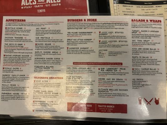 Menu photo 5 Aces & Ales Las Vegas, NV Menu photo 5 Aces & Ales Las Vegas, NV