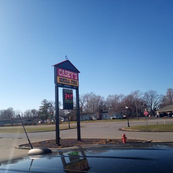 Casey's - a sign for a restaurant - Pizza Near Me - Sherman, Illinois Casey's - a sign for a restaurant - Pizza Near Me - Sherman, Illinois
