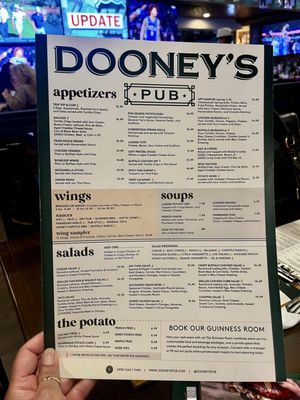 Menu photo 6 Dooney's Pub Egg Harbor Township, NJ