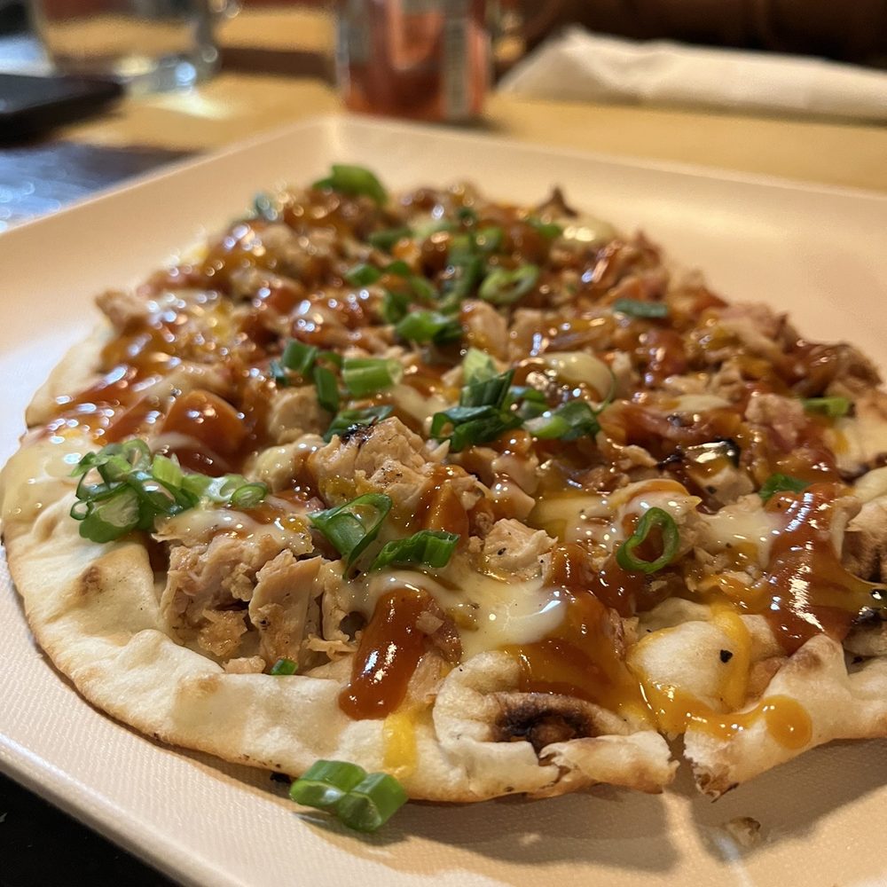 Ale Rae Grill - Maui Mari Chicken Naan Flatbread - Food Trucks Near Me - Knoxville, Tennessee Ale Rae Grill - Maui Mari Chicken Naan Flatbread - Food Trucks Near Me - Knoxville, Tennessee