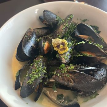 The Range - Mussels in beurre blanc - Steakhouses Near Me - Santa Margarita, California The Range - Mussels in beurre blanc - Steakhouses Near Me - Santa Margarita, California
