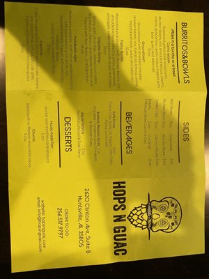 Menu photo 4 Hops N Guac Huntsville, AL Menu photo 4 Hops N Guac Huntsville, AL