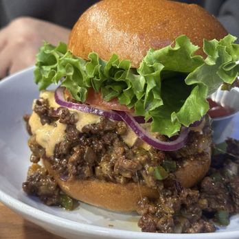 Bowl Burger Bistro - Chopped Cheese Burger - New American Near Me - Jersey City, New Jersey