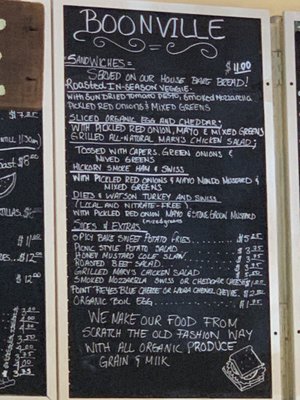 Menu photo 2 The Boonville General Store Boonville, CA Menu photo 2 The Boonville General Store Boonville, CA