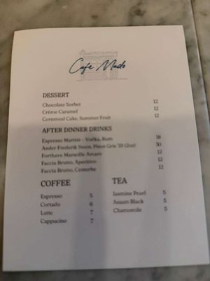 Menu photo 2 Cafe Mado Brooklyn, NY